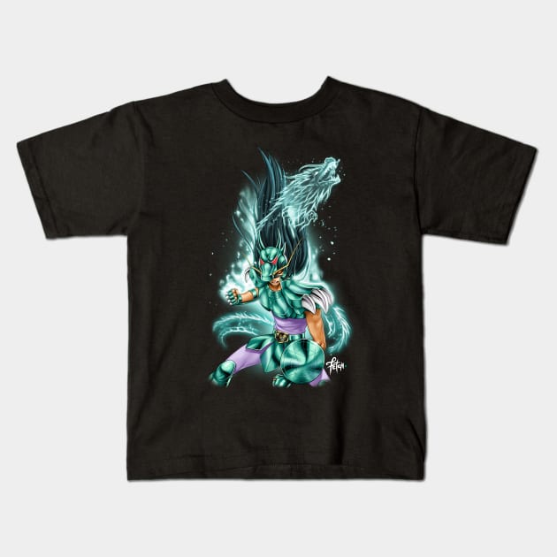 Dragons Rage Kids T-Shirt by Fetch